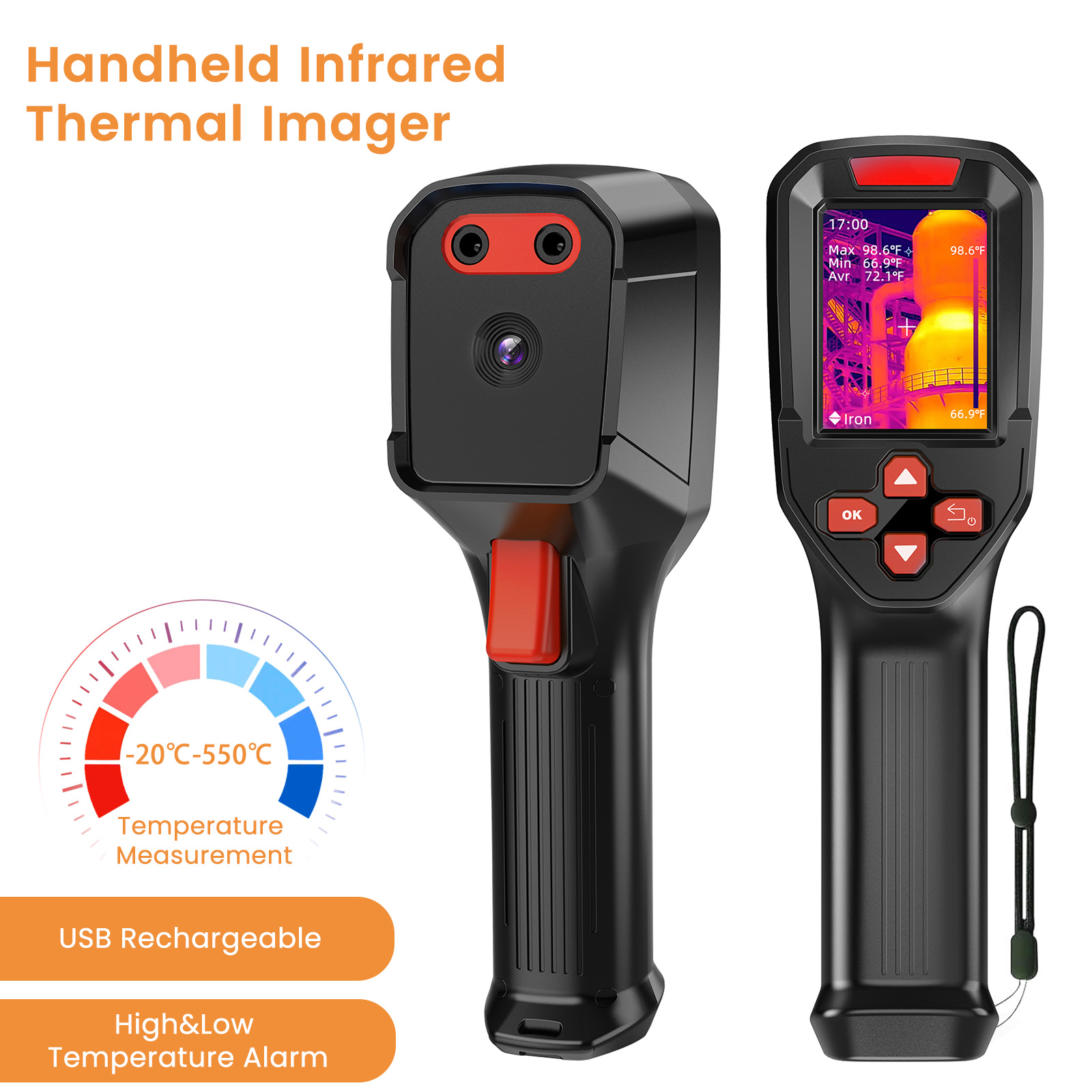 Thermal Imaging Camera Pcb Repair - USB Şarj Edilebilir Termal Görüntüleme Kamerası