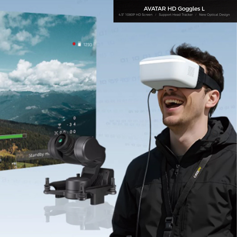 Fpv Goggles Walksnail Avatar Hd - Caddx Walksnail Avatar HD FPV Gözlüğü