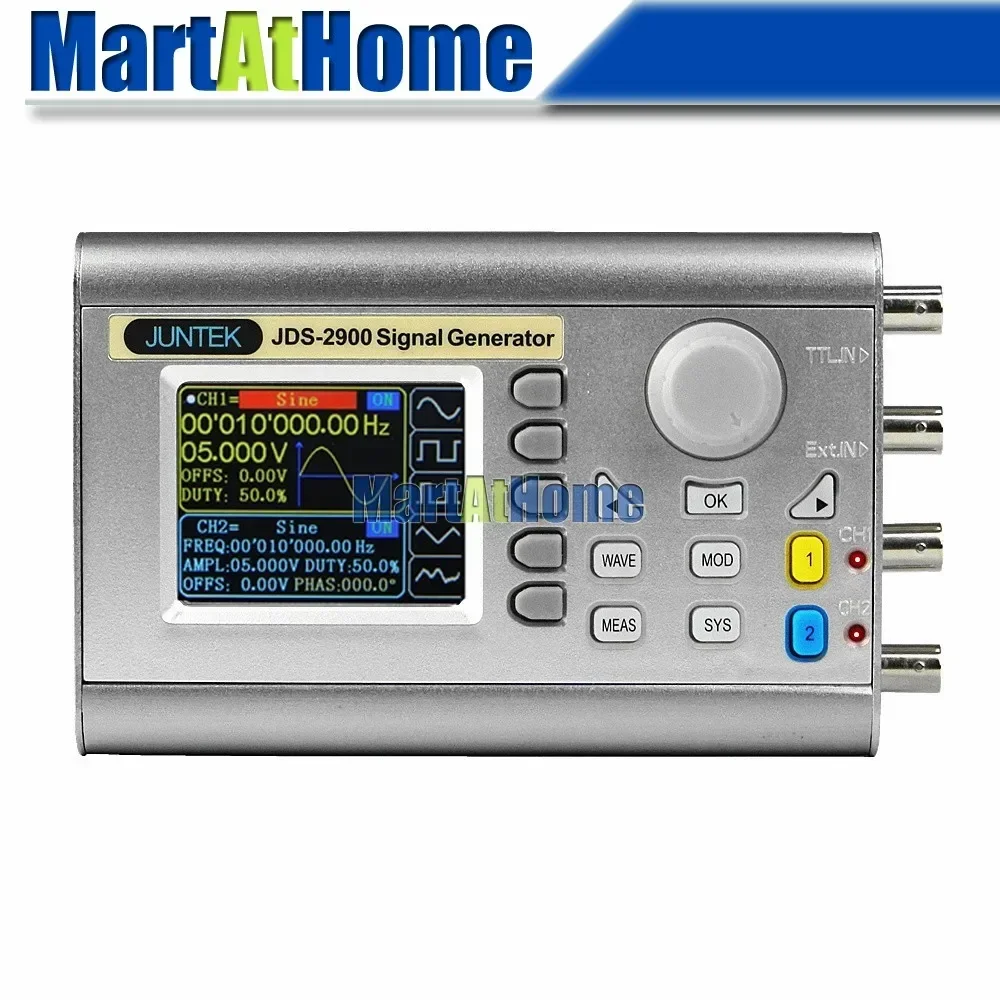 Dijital Çift Kanallı DDS Sinya - Function Arbitrary Waveform Generator incelemesi ve fiyatı