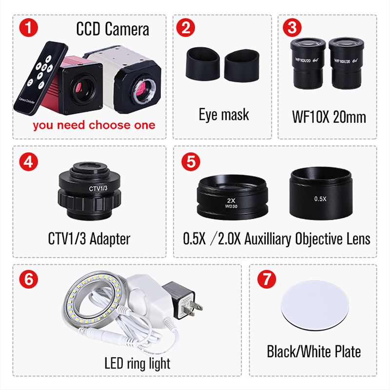 Cep telefonları, saatler, hass - Stereo Trinocular Microscope Pcb incelemesi ve fiyatı