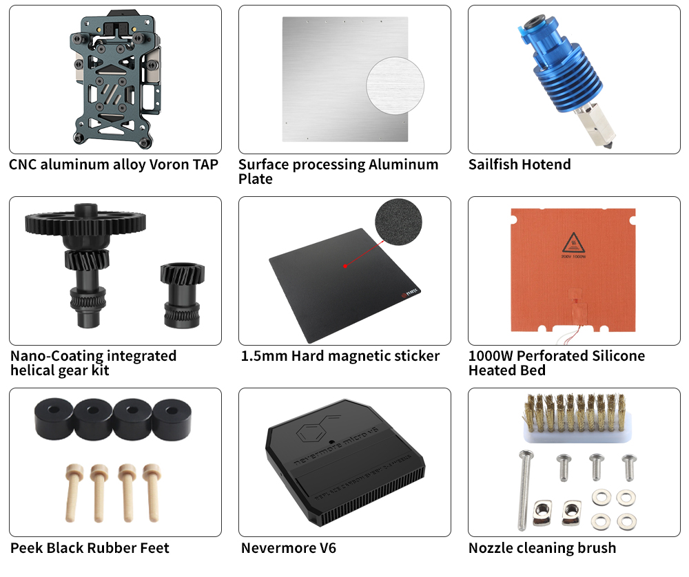 OYLP FYSETC En Yeni CoreXY 3D  - Voron 2.4 R2 Kit incelemesi ve fiyatı